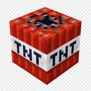 minecraft tnt bez pozadí