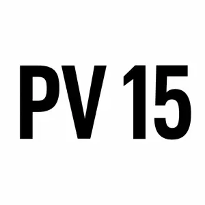 generuj nápis: PV 15