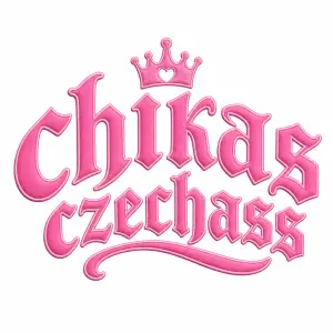 Chci aby napis byl chikas czechass ve formu písma jako je značka Juicy