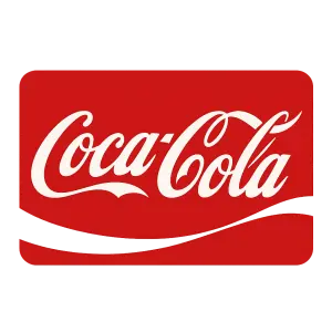 Logo firmy cocacola