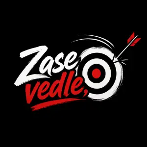 Nápis: Zase vedle , a motiv terče a šipky, aby to šlo na černé pozadí