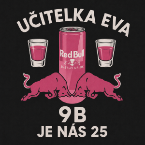 Aby místo ředitel byla učitelka Eva a dole 9B a je nás 25 a jen ty výstřizky obrazky