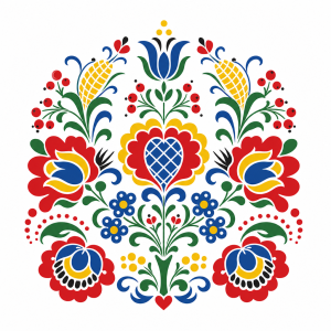 lidový folklorní ornament z Podluží
