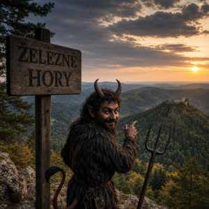 Železné hory s čertem