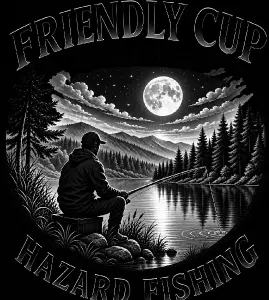 Odstran ty obrazky rybarskych hacku pred a za napisem HAZARD FISHING