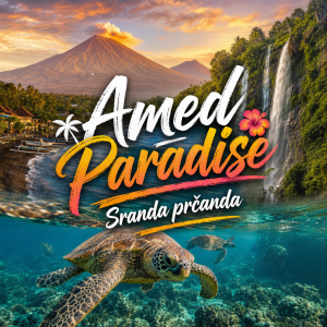 Sopky na Bali, mořské želvy a vodopády.
Text -Amed Paradise Sranda prčanda