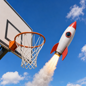 Košíček a raketa