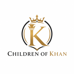 children of khan logo + the text