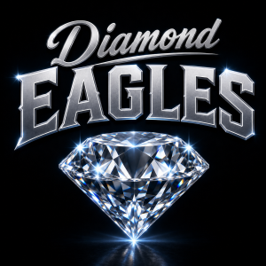 Diamond EAGLES jako název týmu a pod tím krásný diamant