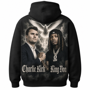 dej na mikinu charlie kirk s king von a nazada dej holuba