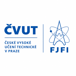 Název ČVUT a logo FJFI