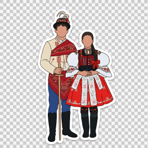 Ja chci, aby zustaly jen ty 2 postavy jako nalepka