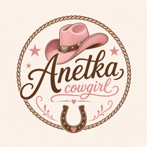 Vytvoř mi logo Anetka cowgirl