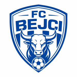 Vytvoř mi logo FC bejci logo modro bíle