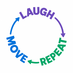 Move laugh repeat
