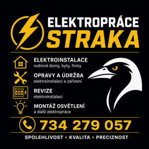 Elektropráce Straka 734279057