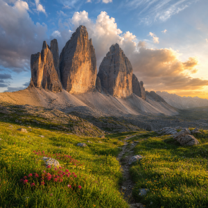 Dolomity hory příroda