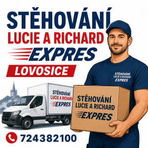 Stěehovani lucie a richard expres lovosice pridat moje cislo 724382100 staci jen jedna postava muz