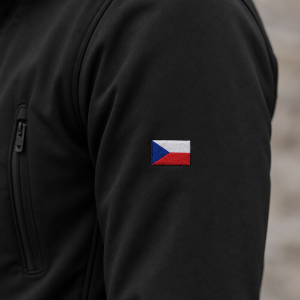 Ceska vlajka malinka na rukav