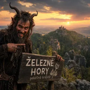 Železné hory s čertem