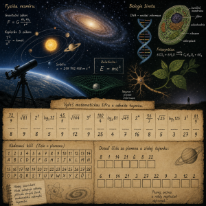 něco s fyzikou a astronomií a s biologií a nějakou matematickou šifru ve ktere by bylo napsáno: Hanušův fanclub