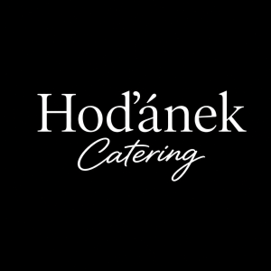 Potřebuji nápis Hoďánek Catering pouze bílý potisk na černé zástěře