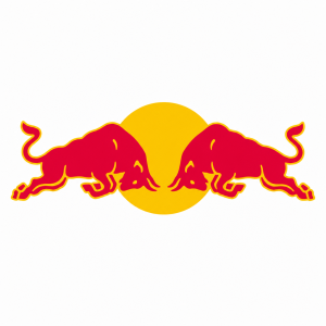 Vytvoř logo redbullu bez okolí obrázku