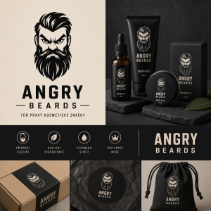 Znak angry beards ten pravý kosmetické značky