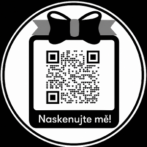 uprav to do kulatého podkladu (jako logo) ať to jde dát na černé triko