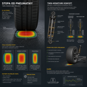 stopa od pneumatiky, Twin-Monotube Projekt