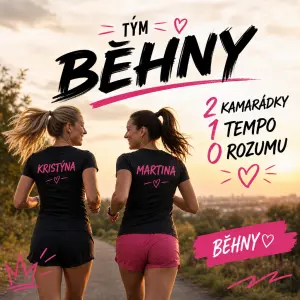 Dvě ženy co chodí běhat, Kristýna a Martina, jsou v týmu BĚHNY.
Naše moto: 2 kamarádky 1 tempo 0 rozumu