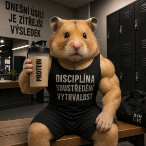 Místo piva ať ma proteinový napoj