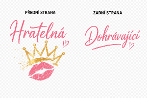 U zadní strany opravit na Dohrávající a jinak zbytek ponechat a odebrat pozadí.