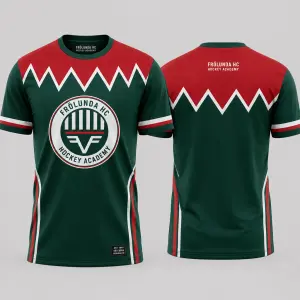 TRIČKO V DESIGNU DRESU FRÖLUNDA HC HOCKEY ACADEMY. VE PREDU ZNAK KLUBU