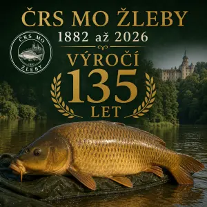 Črs mo Žleby 1882 až 2026
Výročí 135let
Fotka kapra