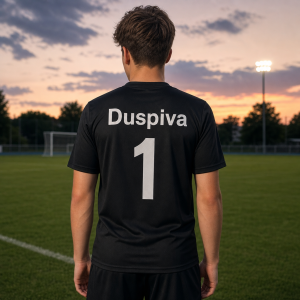 Chci na zádech mýt napsáno Duspiva a pod tím 1