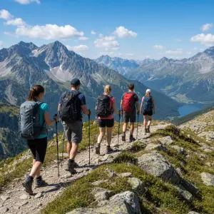 5 turistiek na horach