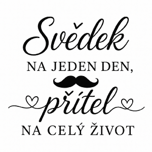 vlož obrázek knírka mezi druhý a třetí řádek
