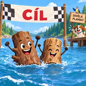 I dutá dřeva doplula do cíle