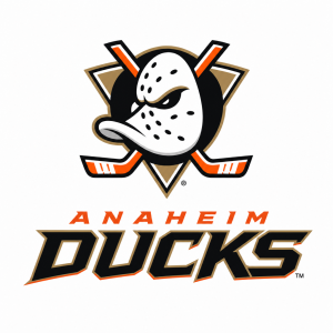 Vem přesné současné nové logo týmu NHL Anaheim Ducks a přidej k němu i ten text toho názvu.