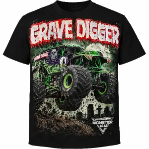chcem na tricko monstertruck grave digger