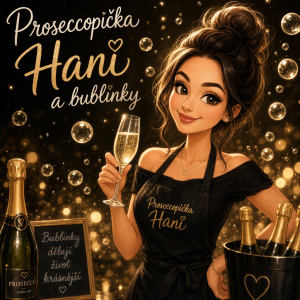 Proseccopička Hani a bublinky