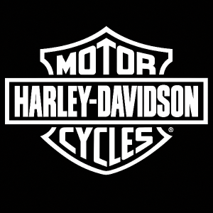 Jednobarevny potosk harley davidson