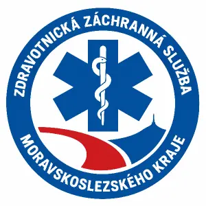 poprosim logo zdravotnicke zachranne sluzby moravskoslezskeho kraje