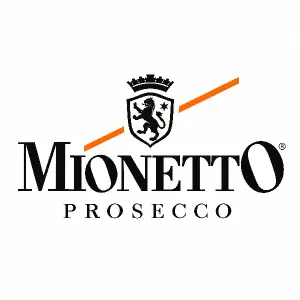 logo prosecca mionetto v originalnim fontu