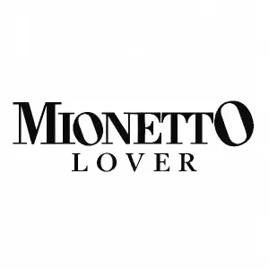 odstanil logo, nechat jen napis MIONETTO LOVER, odstranit text a grafiku DAL 1887