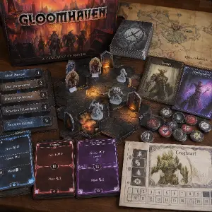 elements from board game gloomhaven
