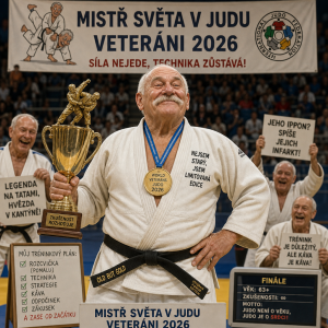 Mistr světa v judu veteráni 2026 vtipné