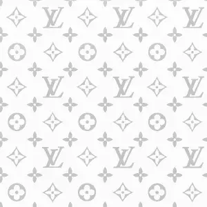 Světle šedé Loga Louis Vuitton