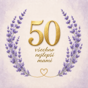 Levandule min do kruhu, ne at se spoji na konci (2 strany levanduli spoj tenkym zlatym srdcem